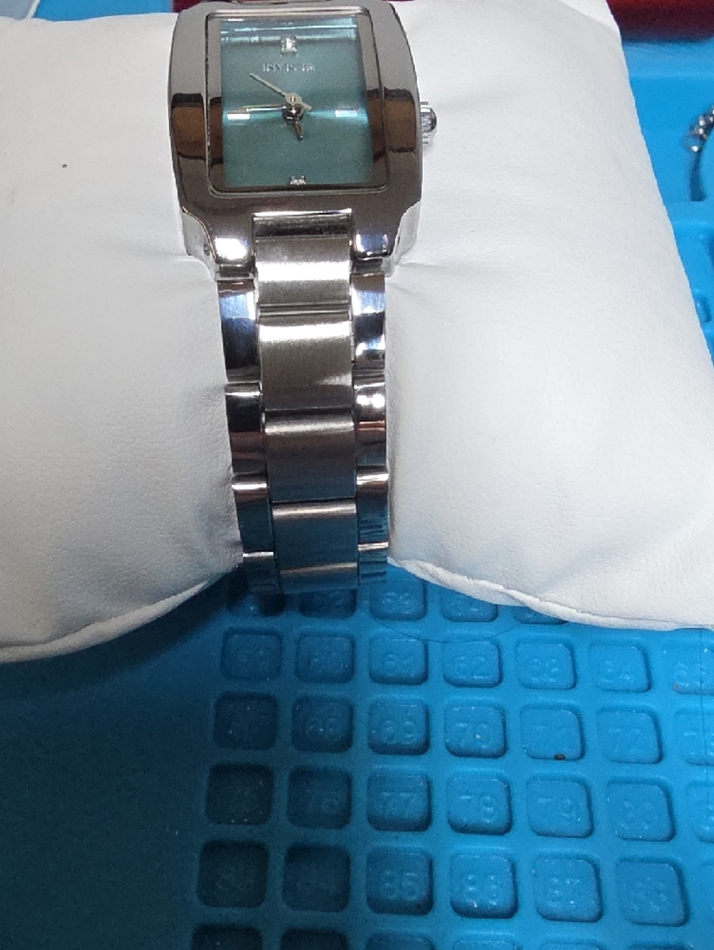 Invicta Stainless Steel Watch with Teal Sunburst Dial - Picture 7 of 9